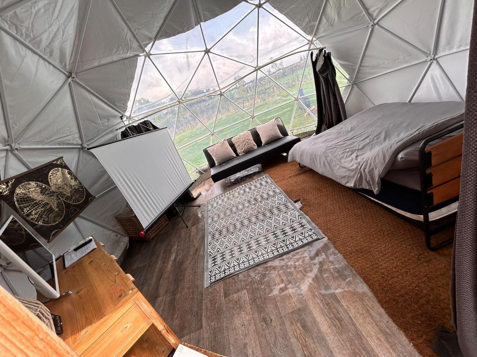 דירות Secret Heated Dome Lincoln Firepit Projector מראה חיצוני תמונה